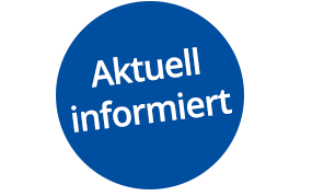 Aktuell informiert
